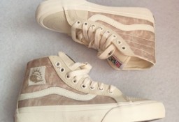 "Vans SK8-Hi 38 Deco" stylowe trampki damskie długość 22 cm beżowe