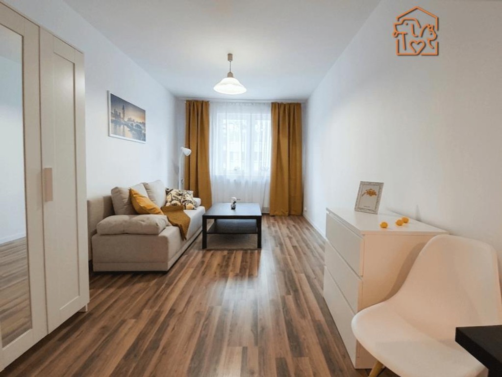 Jasną kawalerka, pet-friendly - Ziołowa 43A - Widok 2