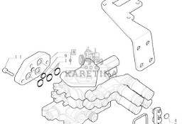 New Holland T6010 T6090 T6070 Zawór hydrauliczny 87303619