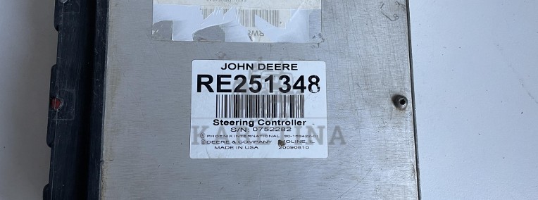 John Deere 6420 - moduł sterownik układu kierowniczego Autotrac RE251348-1