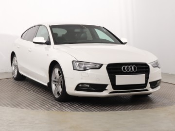 Audi A5 II , Skóra, Xenon, Bi-Xenon, Klimatronic, Tempomat, Parktronic,
