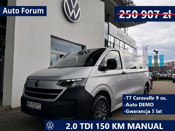 T7 Caravelle 9os. / 2.0 TDI 150KM MT / Samochód DEMO