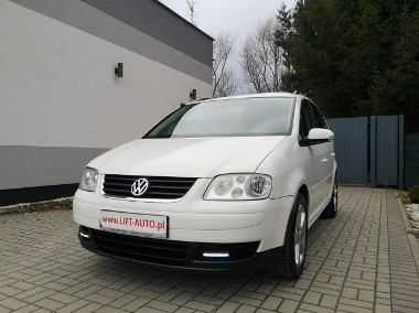 Volkswagen Touran I 2.0 TD 136KM Klima Tempomat Alu Led Podgrz. fotele C. Cofania-1