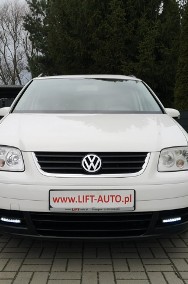 Volkswagen Touran I 2.0 TD 136KM Klima Tempomat Alu Led Podgrz. fotele C. Cofania-2