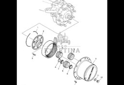 John Deere 7530 Premium - Pierścień wewnętrzny AL175773