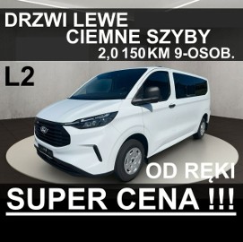 Ford Transit Custom Drzwi Lewe Ciemne Szyby L2 150KM Od ręki !! Kamera Super Cena