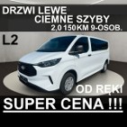 Ford Transit Custom Drzwi Lewe Ciemne Szyby L2 150KM Od ręki !! Kamera Super Cena
