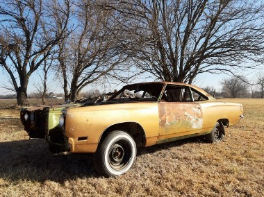 Plymouth Road Runner 1969 BigBlock 383 Project car dobra baza do projektu-1