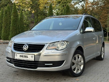 Volkswagen Touran I LIFT 2008r 1.9 TDI BLS 105 KM 6 Biegów Tempomat Led Zarejestrowany-1