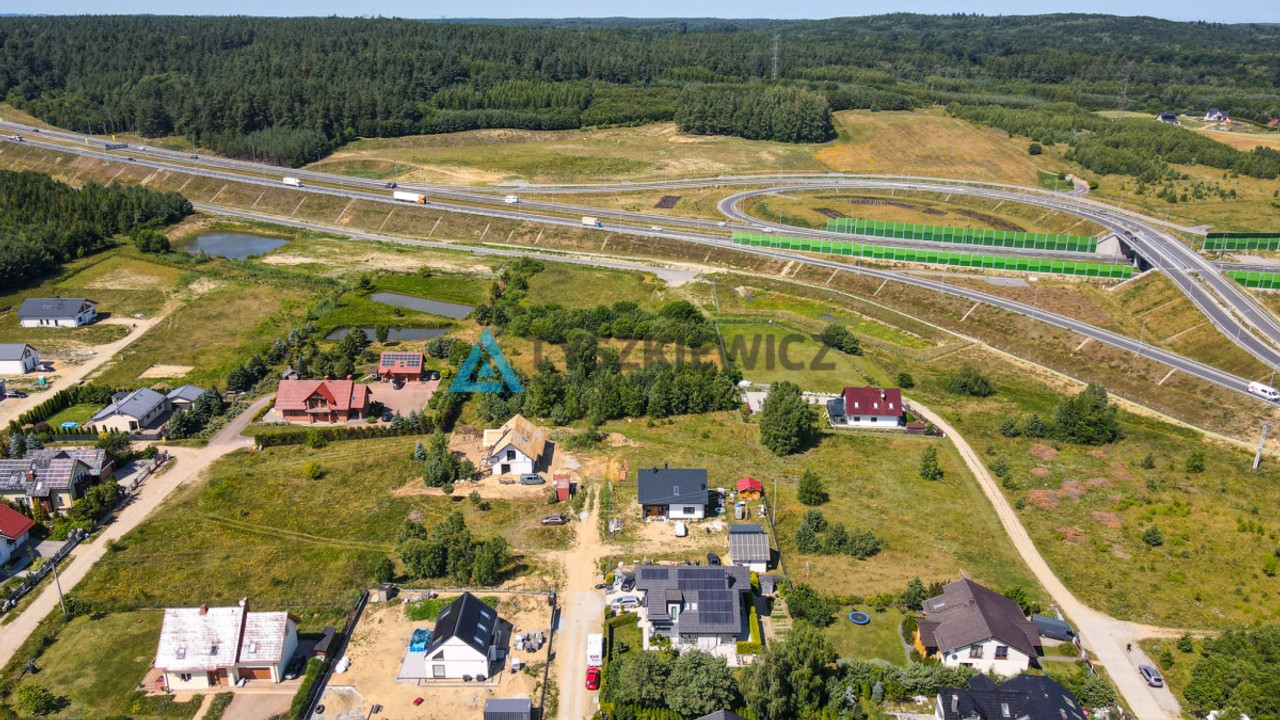 Działka 1251 m² pod bud. 1-rodz. - Lublewo Gd. - Widok 3