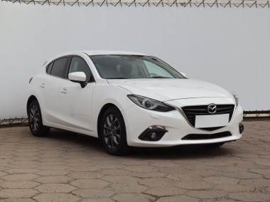 Mazda 3 III , Serwis ASO, Skóra, Xenon, Bi-Xenon, Klimatronic, Tempomat,-1