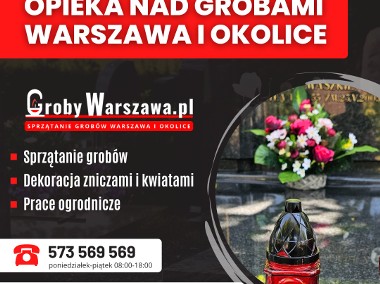 Sprzątanie grobów Cmentarz Bródnowski Warszawa, opieka nad grobami-1