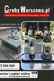 Sprzątanie grobów Cmentarz Bródnowski Warszawa, opieka nad grobami-2