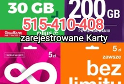 KARTY SIM Zarejestrowane Aktywne Startery Czeskie karty bez rejestracji 