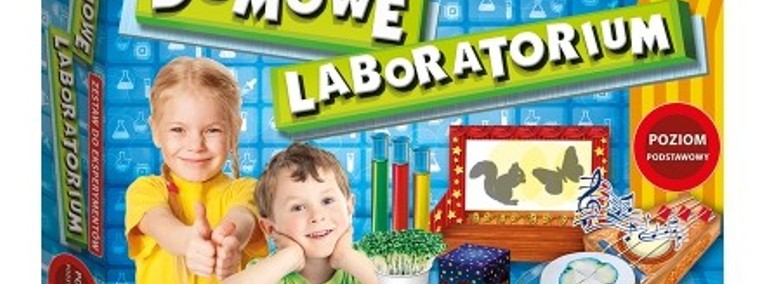 Domowe laboratorium. Poziom podstawowy. MEGA PREZENT duże pudło-1