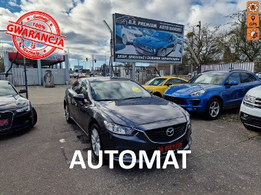 Mazda 6 III 2.5 BENZYNA 193 KM, Klimatyzacja, Android Auto, Automat, Bluetooth,-1