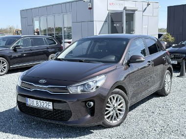 Kia Rio III 1.4 16V MPI blue 100KM 2017r. XL. tylko 89tys km!!! serwisowana, nav-1