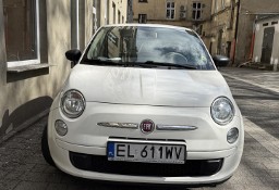 Fiat 500 Biała strzała szuka nowego właściciela. Pierwszy właściciel. Łódź