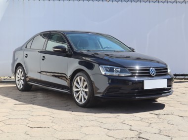Volkswagen Jetta VI , Salon Polska, Klimatronic, Tempomat, Parktronic-1