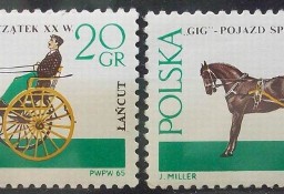 Znaczki polskie rok 1965 Fi 1495 odcienie - 2 znaczki