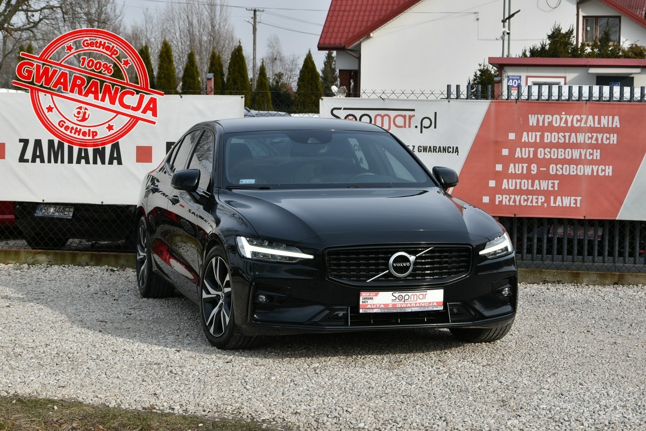 Volvo S60 III 2.0B4 197KM Automat 2020r. Polski SALON Fv23 FullLED Skóra Kamera