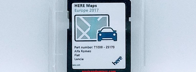 Mapa EU InstantNav/RadioNav Alfa R, Fiat, Lancia-1