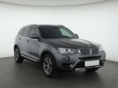 BMW X3 II (F25) , Salon Polska, Serwis ASO, Automat, Skóra, Xenon, Bi-Xenon,-1