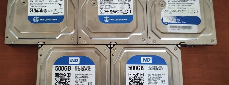 Dysk twardy HDD 500GB 3.5 cala - używane-1