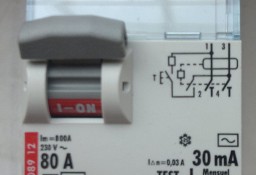 Wyłącznik różnicowoprądowy Typ AC 80A ; 30mA  Legrand