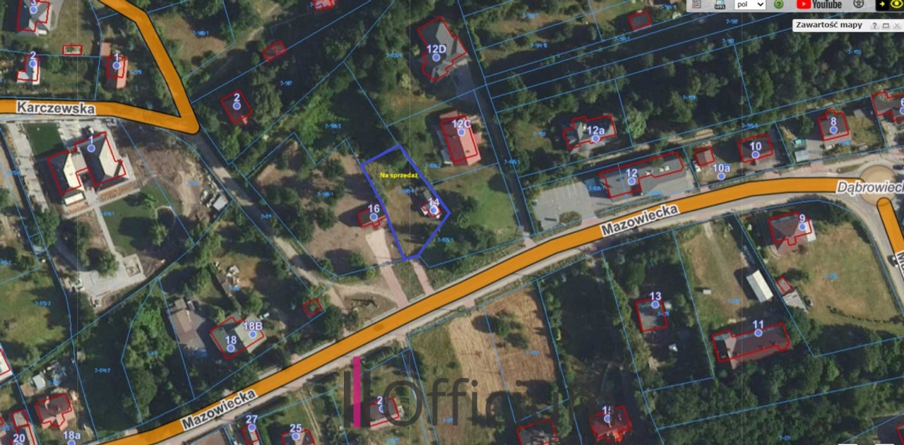 Działka budowlana 825 m²|Dąbrówka, gm. Celestynów - Więcej