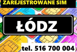 Zarejestrowane karty SIM polskie startery prepaid do komórki telefoniczne Łódź