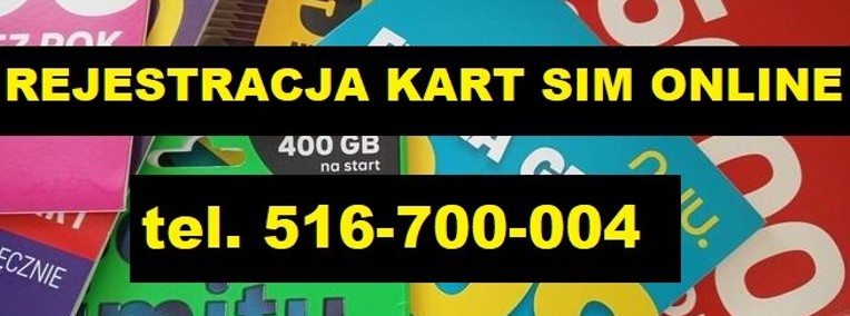 Zarejestrowane karty SIM polskie startery prepaid komórki telefoniczne Gliwice-1