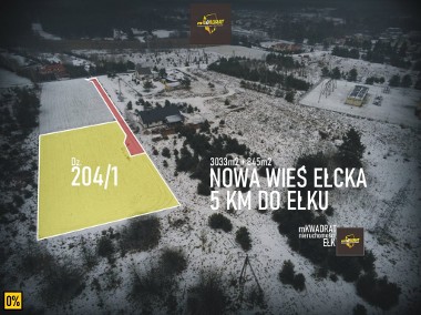 Działka, sprzedaż, 3033.00, Nowa Wieś Ełcka, Ełk (gm.), Ełcki (pow.)-1