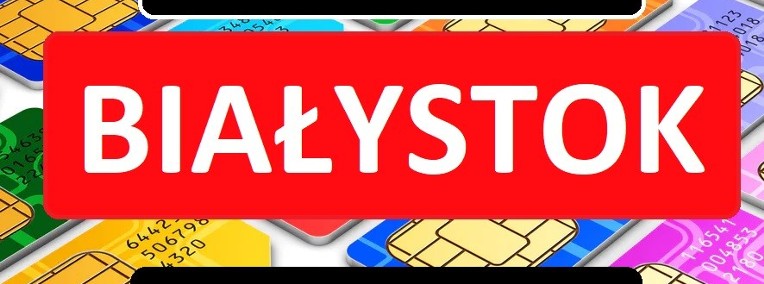 Białystok  polskie zarejestrowane karty SIM startery telefoniczne SIM prepaid-1