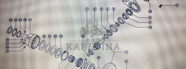 CLAAS 00 0580 748 0/Claas koło koronowe/Claas Xerion 3300 3800-1