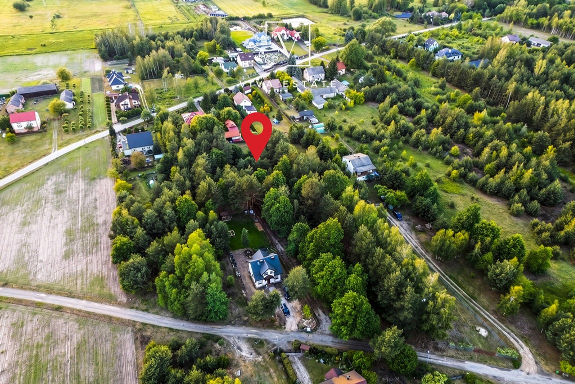 Piękna działka z pozwoleniem na budowę - Więcej