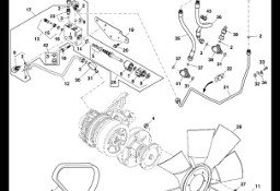 RE210585 John Deere 8345R - Wentylator ssący