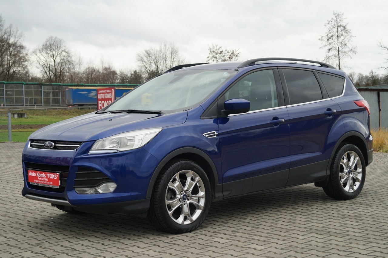 Ford Kuga II Navi kamera pół skóra automat 2,0 240 km 7 LAT JEDEN WŁAŚCICIEL