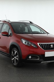 Peugeot 2008 , Salon Polska, Skóra, Navi, Klimatronic, Tempomat,-2