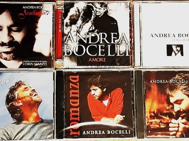 Polecam Znakomitą  Kolekcję  6 Albumów CD- ANDREA BOCELLI-1