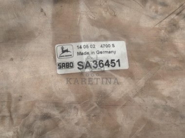 John Deere R47 SABO 47 Stelaż Uchwyt Kosza na Trawę SA36451 SA34483 SAA36451-2
