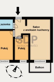 Jasne 3-pokojowe mieszkanie na Krzykach-2