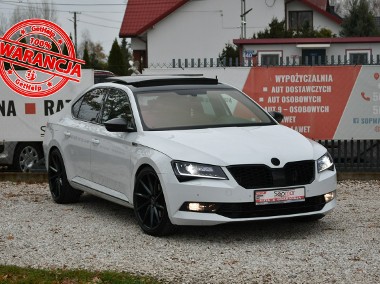 Skoda Superb III Sportline 2.0TDi 190KM DSG 2019r. SALON Panorama BiX LED Kamera NAVi-1