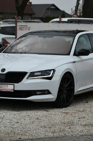 Skoda Superb III Sportline 2.0TDi 190KM DSG 2019r. SALON Panorama BiX LED Kamera NAVi-2