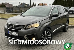 Peugeot 5008 II 7*Osobowy*LEDY*NAVI*Czujniki*Parkowania*Grzane*Fotele*Zarejestrowany