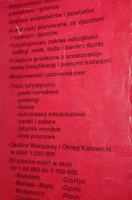 Mapa Samochodowa Polska 2004/05 z podziałem administracyjnym (1 cm = 7 km) 2005r-3