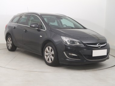 Opel Astra J , Salon Polska, Xenon, Klimatronic, Tempomat, Parktronic,ALU-1