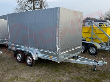 PRZYCZEPA PREMIUM 750 KG Z PLANDEKĄ – DO MOTORÓW I QUADÓW-1