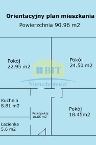 Zadbane trzypokojowe mieszkanie 91 m2 w Wałczu-2