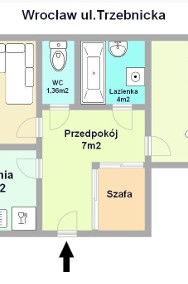 Mieszkanie Wrocław Śródmieście, ul. Trzebnicka-2